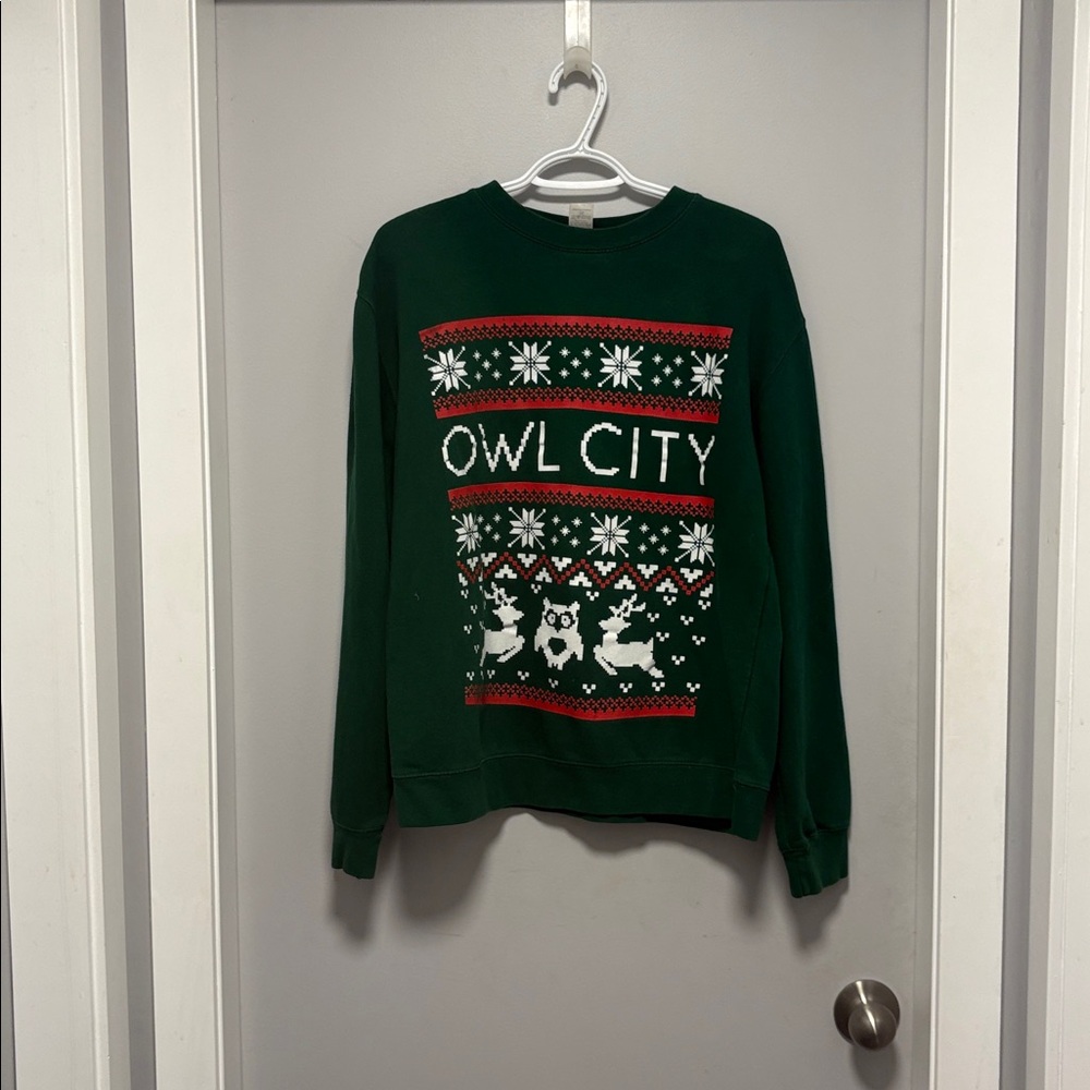 Owl City Band Christmas Sweatshirt
